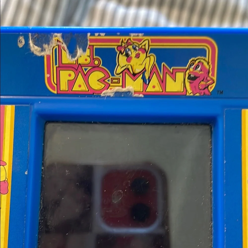 Blue Handheld Arcade Game